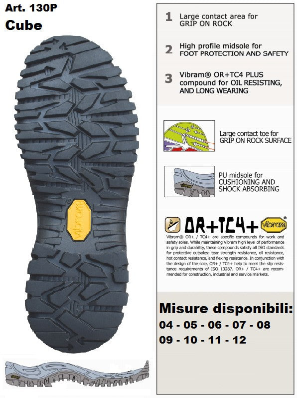 Vibram Cube 130P