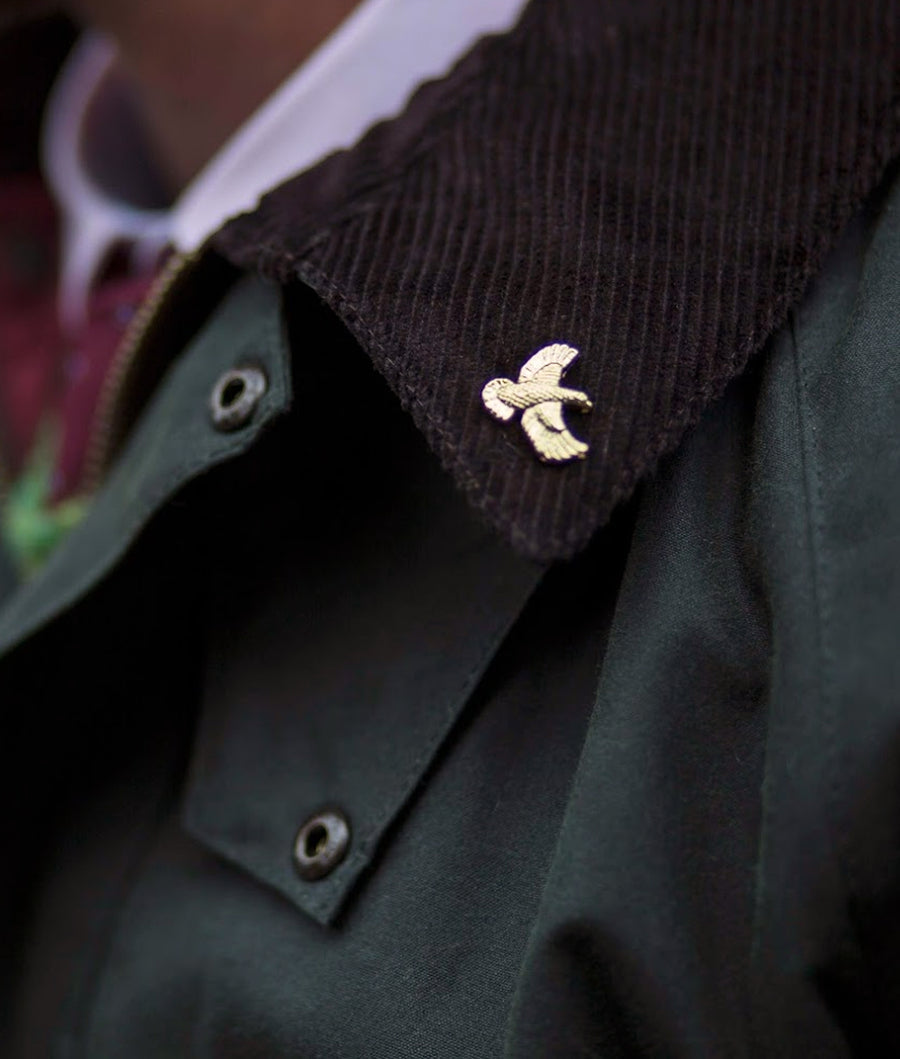 John Partridge Landowner Wax Walking Jacket - Sage