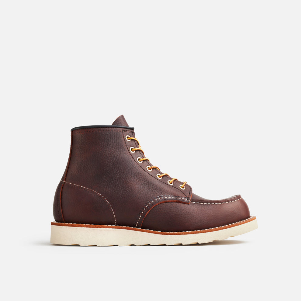 8138 Moc Toe Oil slick leather