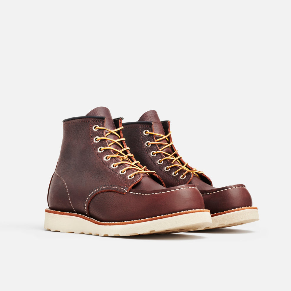 8138 Moc Toe Oil slick leather