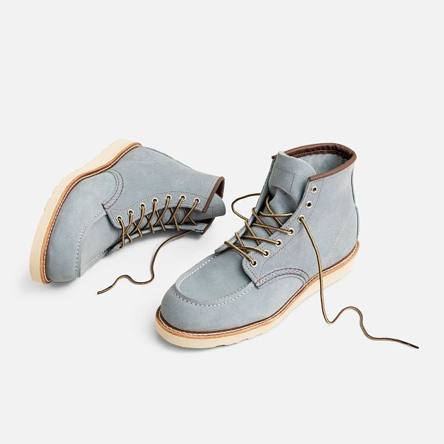 Red Wing Shoes Moc Toe 8800 Dusty Blue