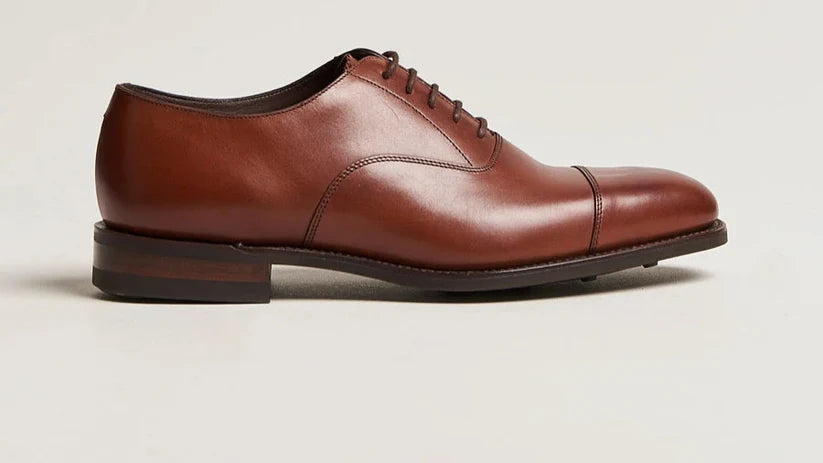 Loake 1880 Aldwych Mahogany med lærsåle