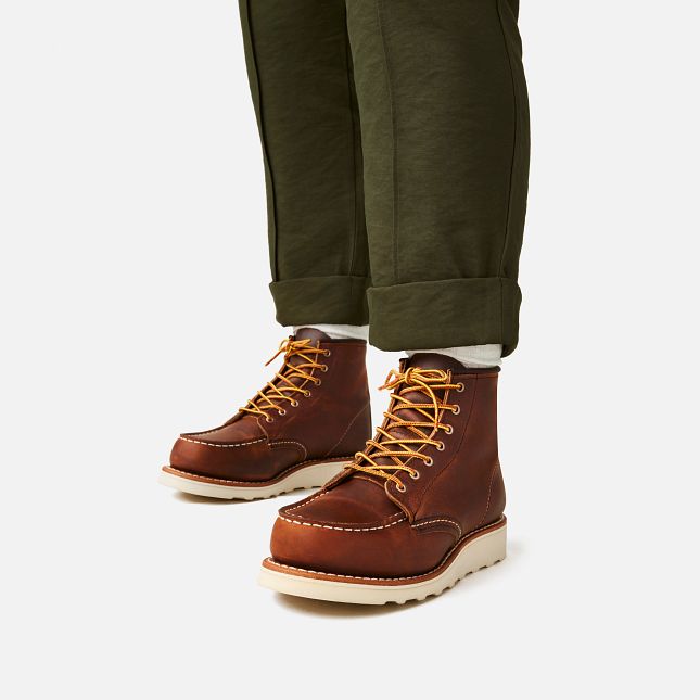 Red Wing Shoes 3428 Classic Moc Toe Rough Tough - Main Image
