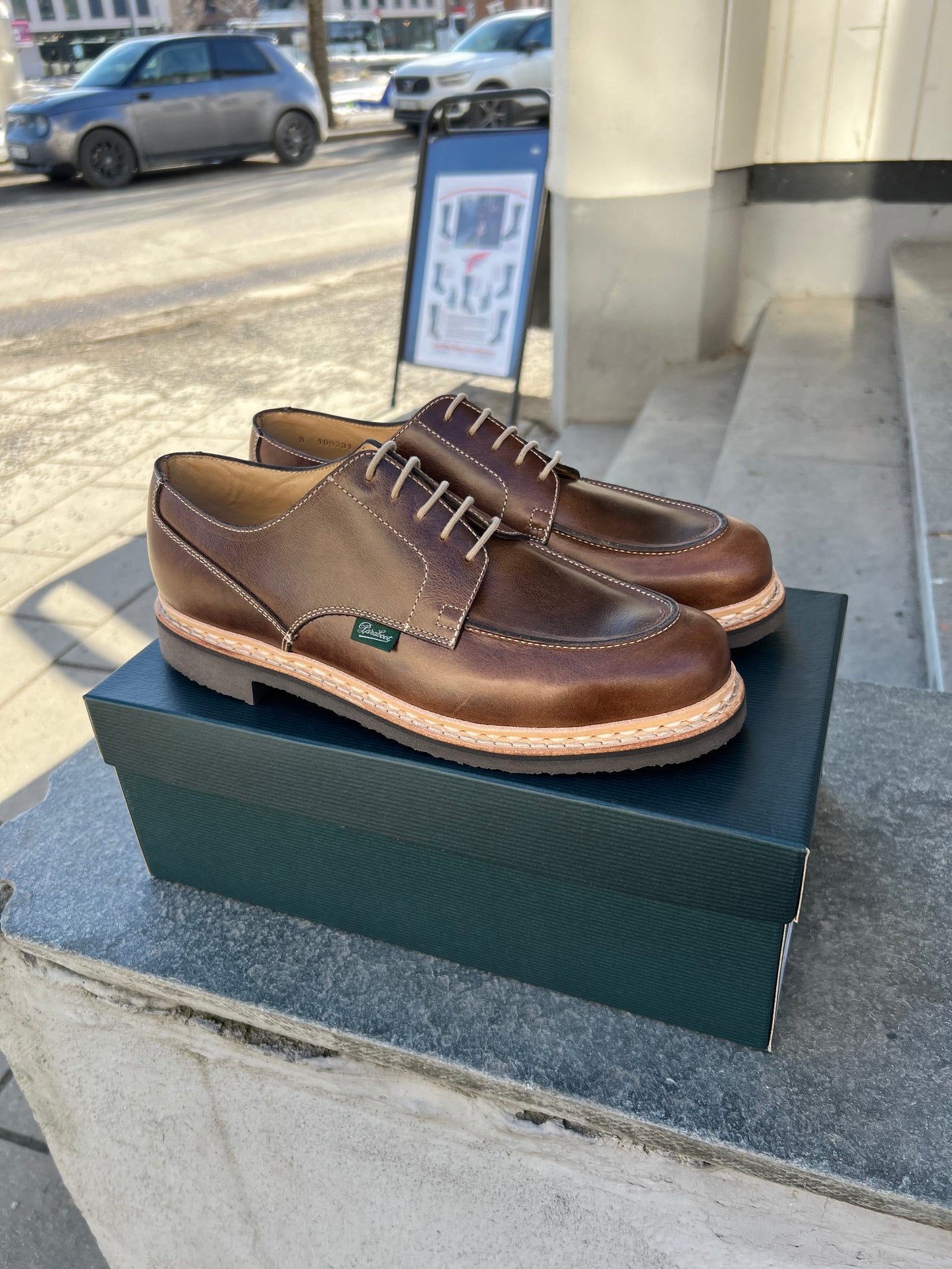 Paraboot Chambord Lisse Naturel