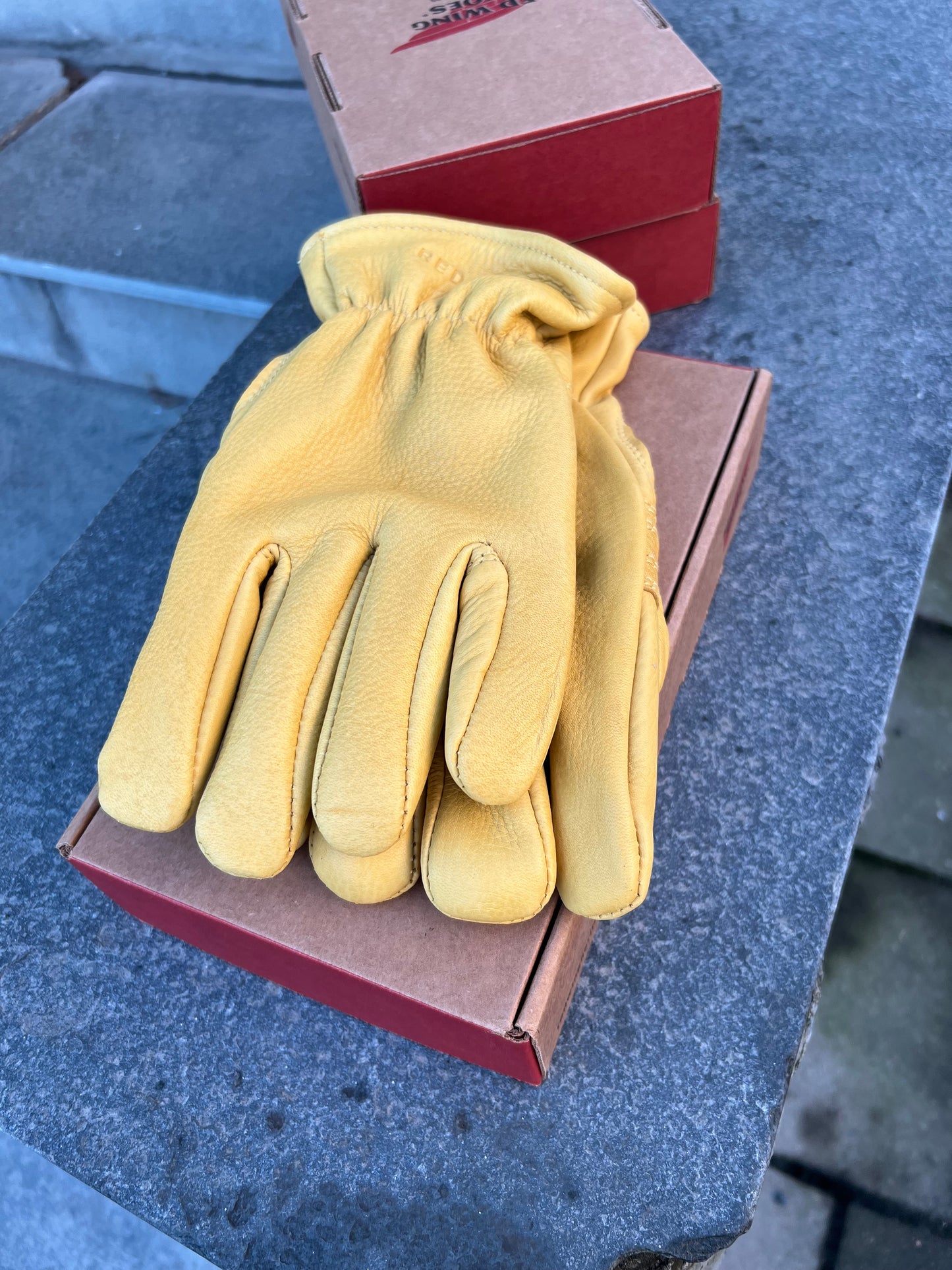 Red Wing Hansker i Buckskin fóret  #95237