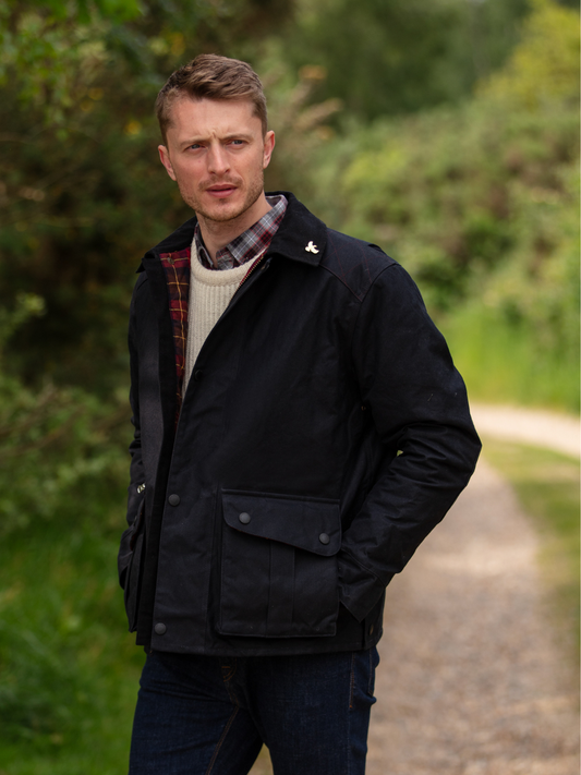John Partridge Hinterland Hybrid Jacket-Black