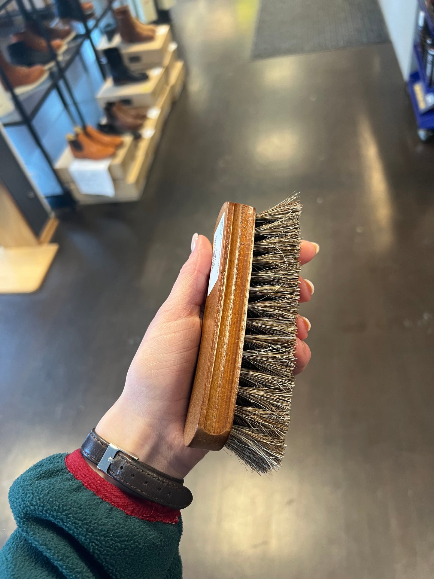 Børste i hestehår - medium