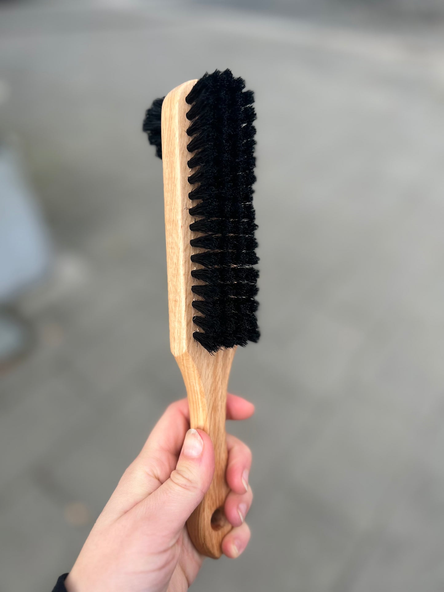 Skobørste med påsmører