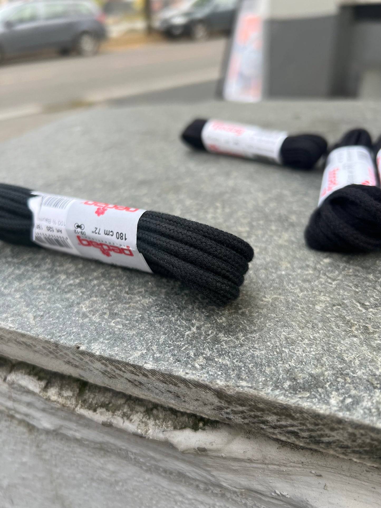 Skolisser runde/flate  i svart