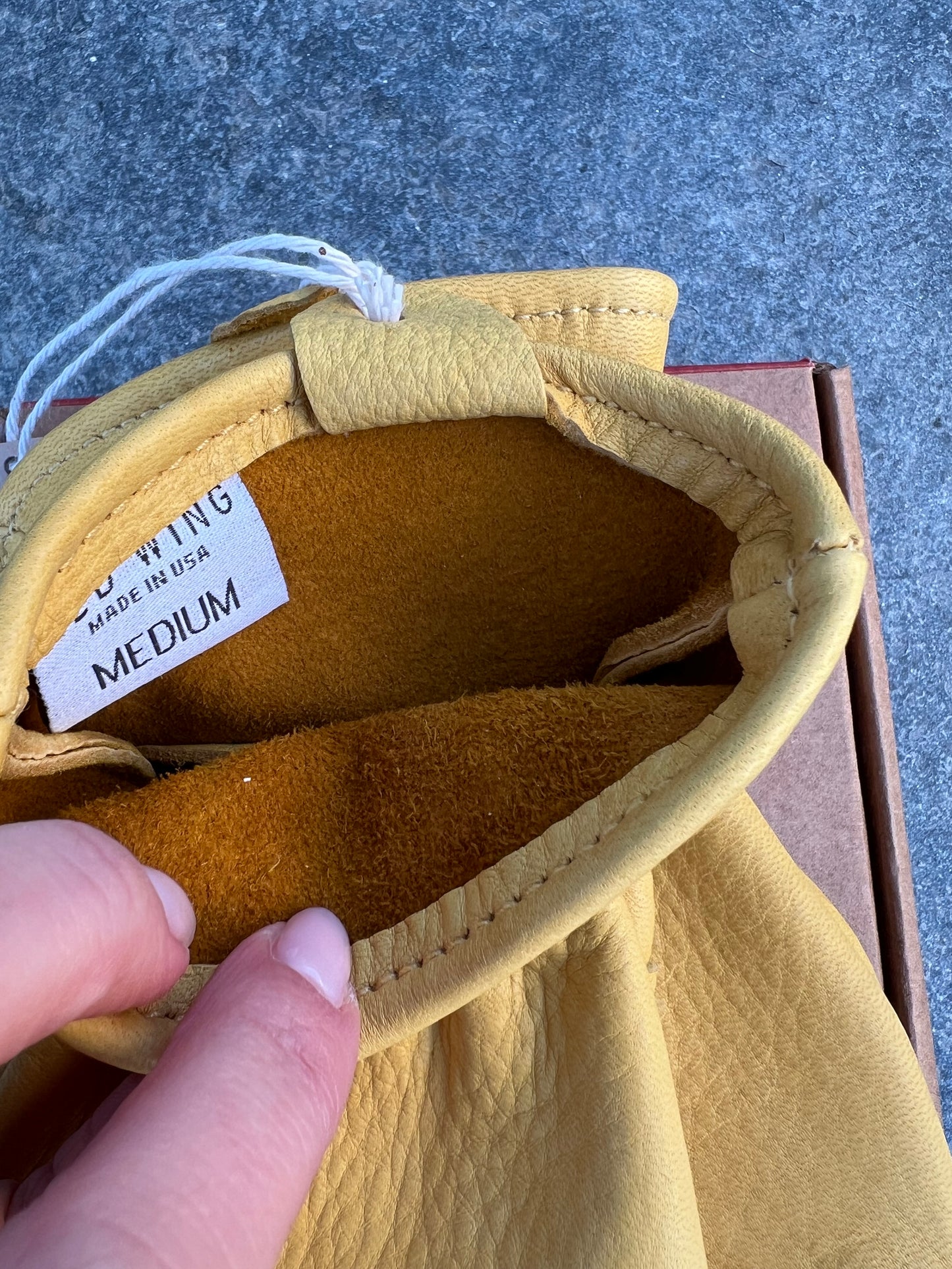 Red Wing Hansker i Buckskin #95233