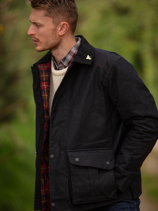 John Partridge Hinterland Hybrid Jacket-Black
