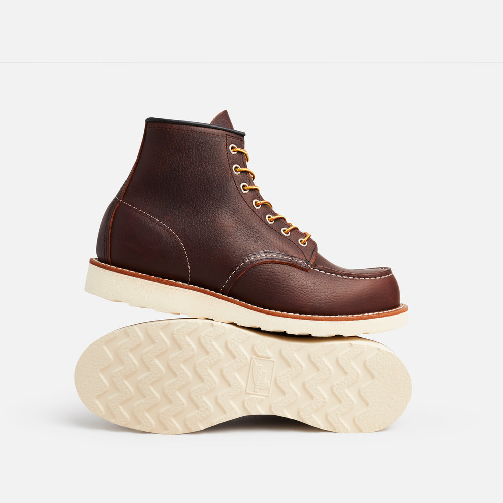 8138 Moc Toe Oil slick leather