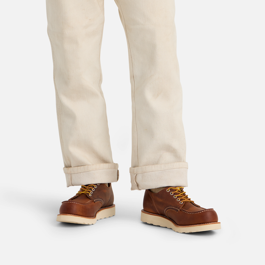 Red Wing Shoes Shop Moc Oxford 8077 Copper Rough & Tough