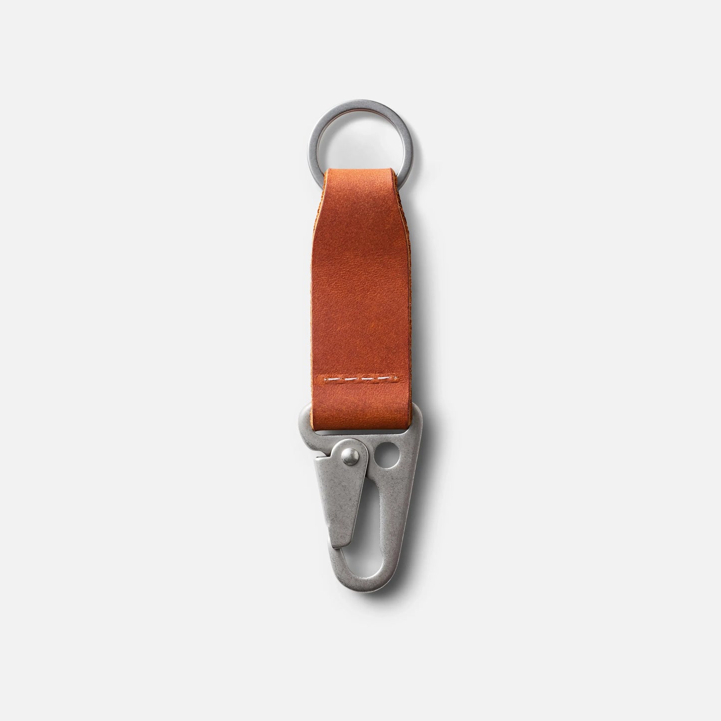 95077 Leather Keychain in Oro Legacy Leather