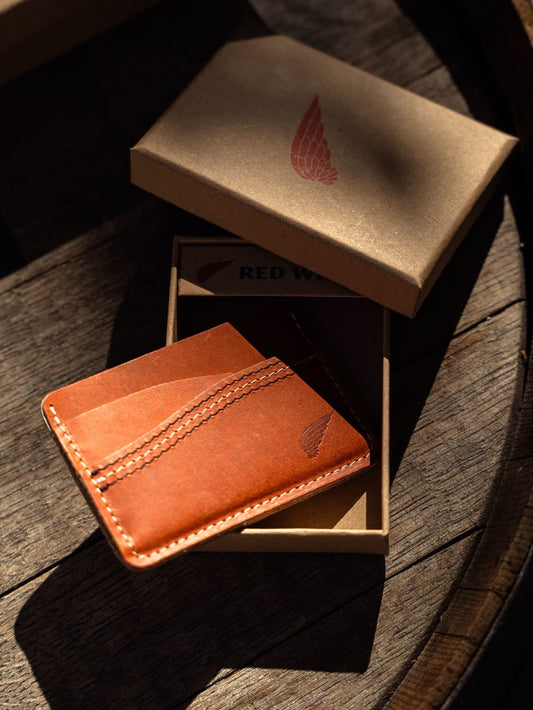 Red Wing kortholder i Premium Oro leather