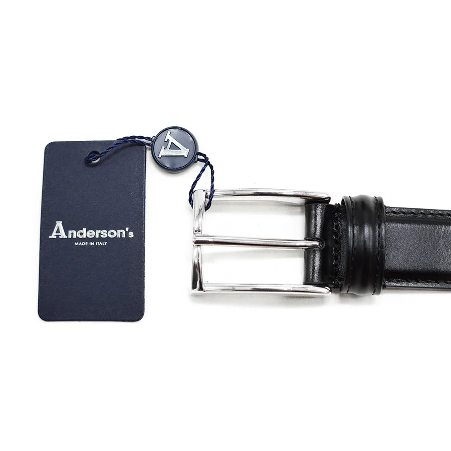 Anderson's  Dress belt 3cm BLACK