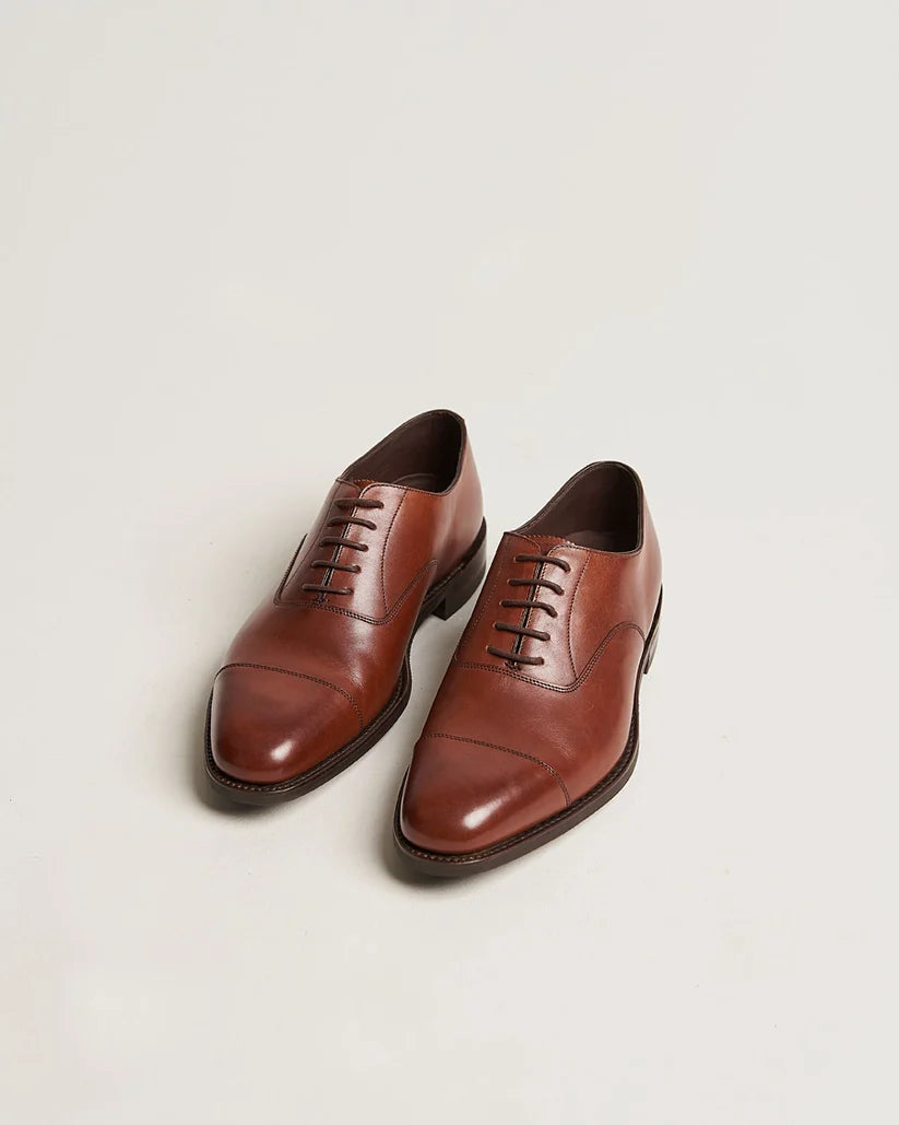 Loake 1880 Aldwych Mahogany med lærsåle